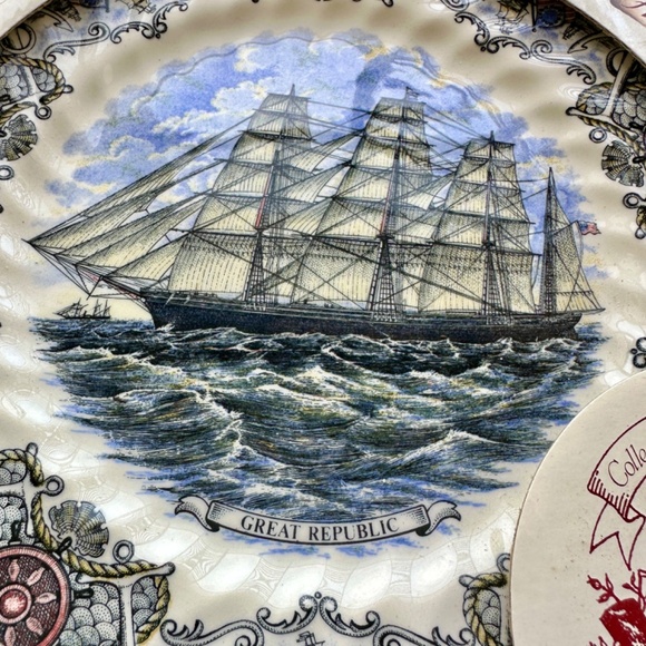 NEW IN BOX Churchill Currier & Ives Tall Ships - Set of 3 - Picture 12 of 16